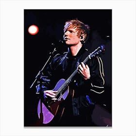 Ed Sheeran - Ed Sheeran - Concert Canvas Print