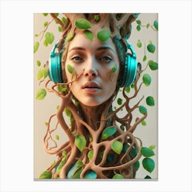 Tree woman 1 Canvas Print