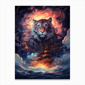 Tiger Ship Canvas Print