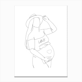 Baby Love Canvas Print