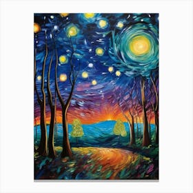 Starry Night 220 Canvas Print