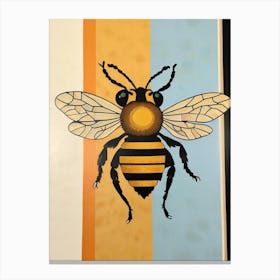 The Gold Bee Canvas Print