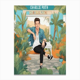 Charlie Puth 4 Canvas Print