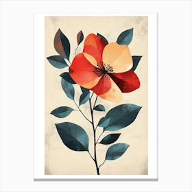 Red Flower Canvas Print