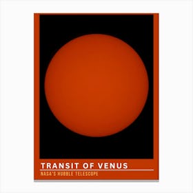 Transit Of Venus 2 Canvas Print