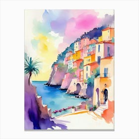 Cote D'Azur France Canvas Print