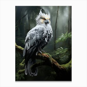 Majestic Hunter: Harpy Eagle Print Canvas Print