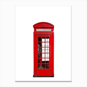 London Telephone Booth Canvas Print