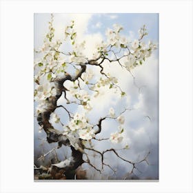 Dogwood Blossom Canvas Print