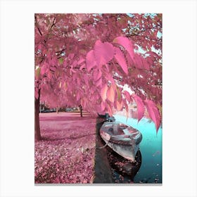 Pink Trees Canvas Print