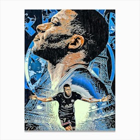 Mbappe Canvas Print