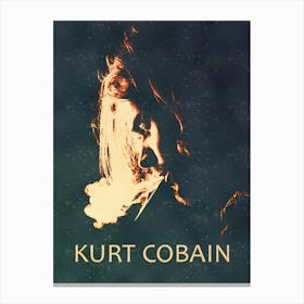 Kurt Cobain 1 Canvas Print