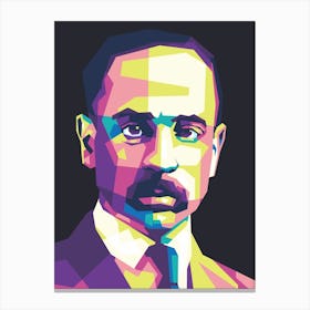 Wpap Rainer Maria Rilke Canvas Print