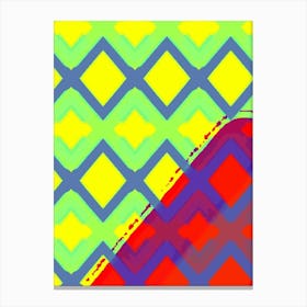 Abstract Geometric Pattern Canvas Print