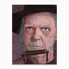 Neil Young Canvas Print