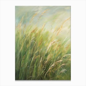 Wind In The Grass Canvas Print