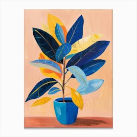 Plant In A Pot 26 Canvas Print