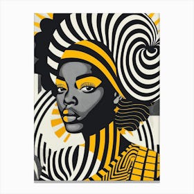 African Woman 100 Canvas Print