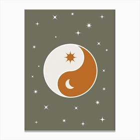 Yin and Yang Balance Canvas Print