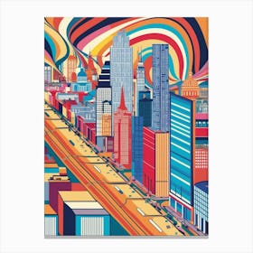 Cityscape 7 Canvas Print