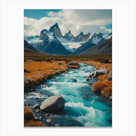 Chilean Mountains 2 Canvas Print