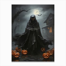 Halloween Ghost Canvas Print