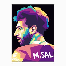 Mohamed Salah Canvas Print
