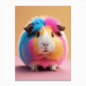 Cute Fluffy Ca 1 Canvas Print