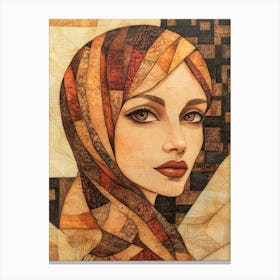 Muslim Woman 5 Canvas Print