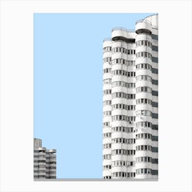 Architecture Brutalism Minsk 1 Canvas Print
