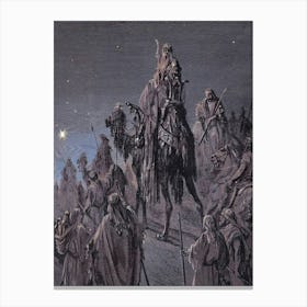 The Star In The East - Gustave Doré, 1880 in HD Art Prints | Dark Gothic Biblical Canvas Print