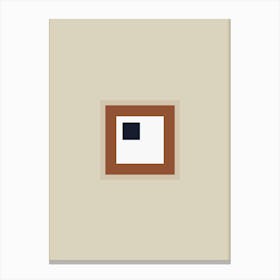 Square In A Square.Wall prints Canvas Print