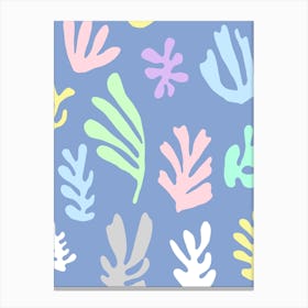 Matisse Colorful Leaves  Canvas Print