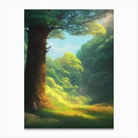 Tree In The Forest 11 Canvas Print
