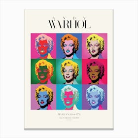 MARILYN 9 POSTER Canvas Print