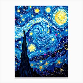 Starry Night 38 Canvas Print