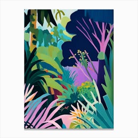 Kirstenbosch National Botanical Garden, 1, South Africa Abstract Still Life Canvas Print