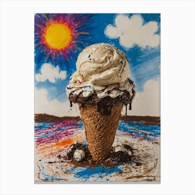 Ice Cream Cone 27 Canvas Print