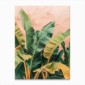 Banana Leaves 8 Canvas Print