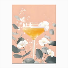 Cocktail In A Glass Canvas Print