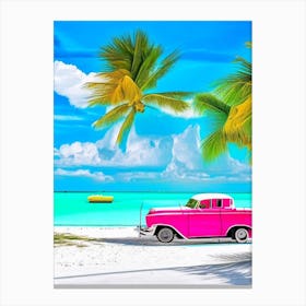 Great Exuma Bahamas Pop Art Photography Tropical Destination Canvas Print