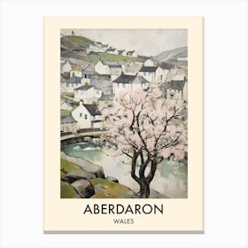 Aberdaron (Wales) Painting 1 Travel Poster Canvas Print