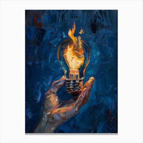 Light Bulb 33 Canvas Print