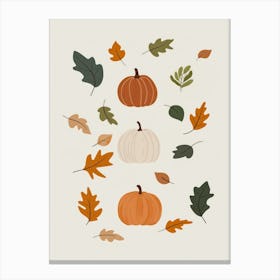 Happy autumn Canvas Print