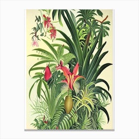Jungle Botanicals 9 Botanical Canvas Print