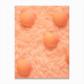 Fuzzy Peaches 3 Canvas Print