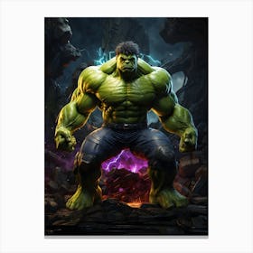 Incredible Hulk 5 Canvas Print