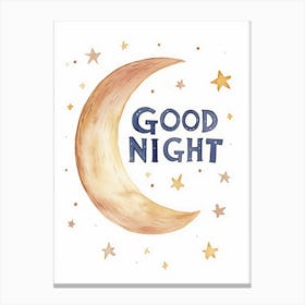 Good Night Canvas Print