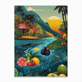 Tropical Paradise 1 Canvas Print