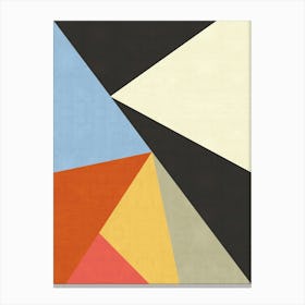 Contemporary modern geometry 3 Canvas Print